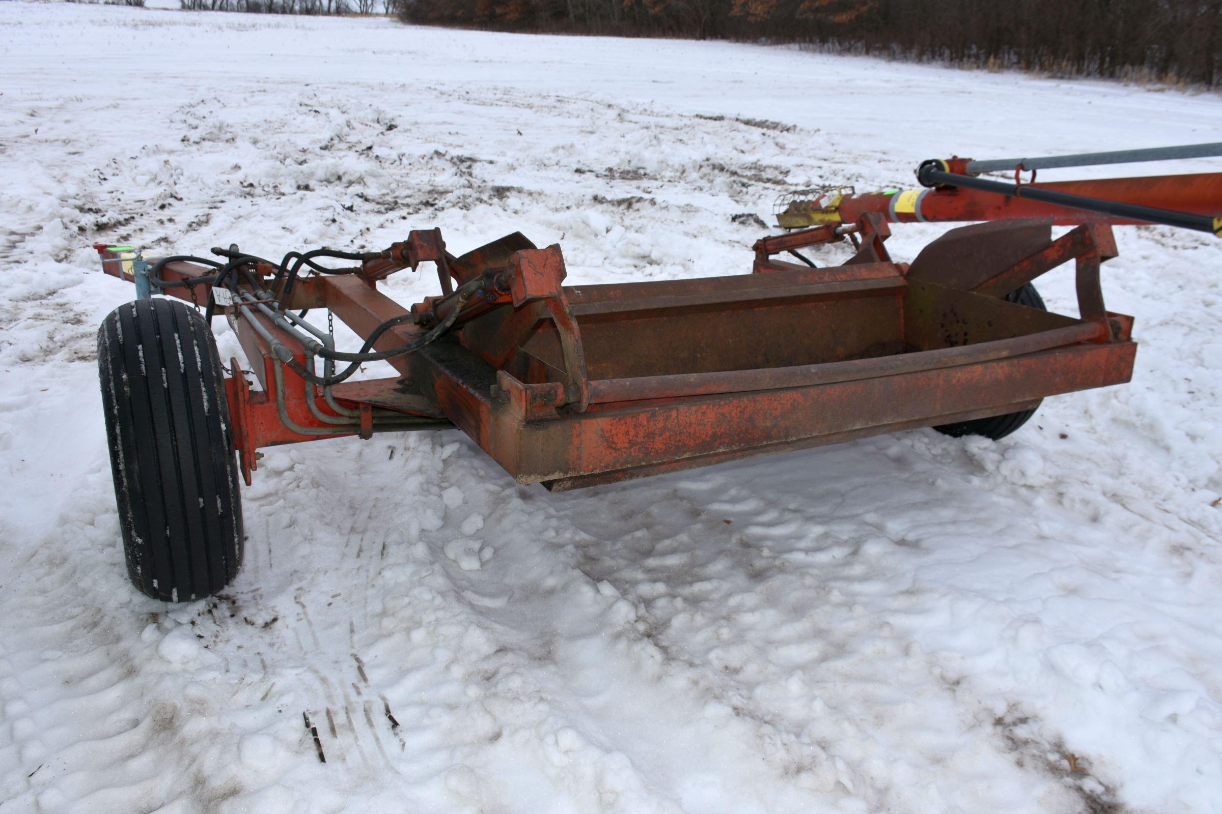 Crown Rock Picker, Hydraulic Dump