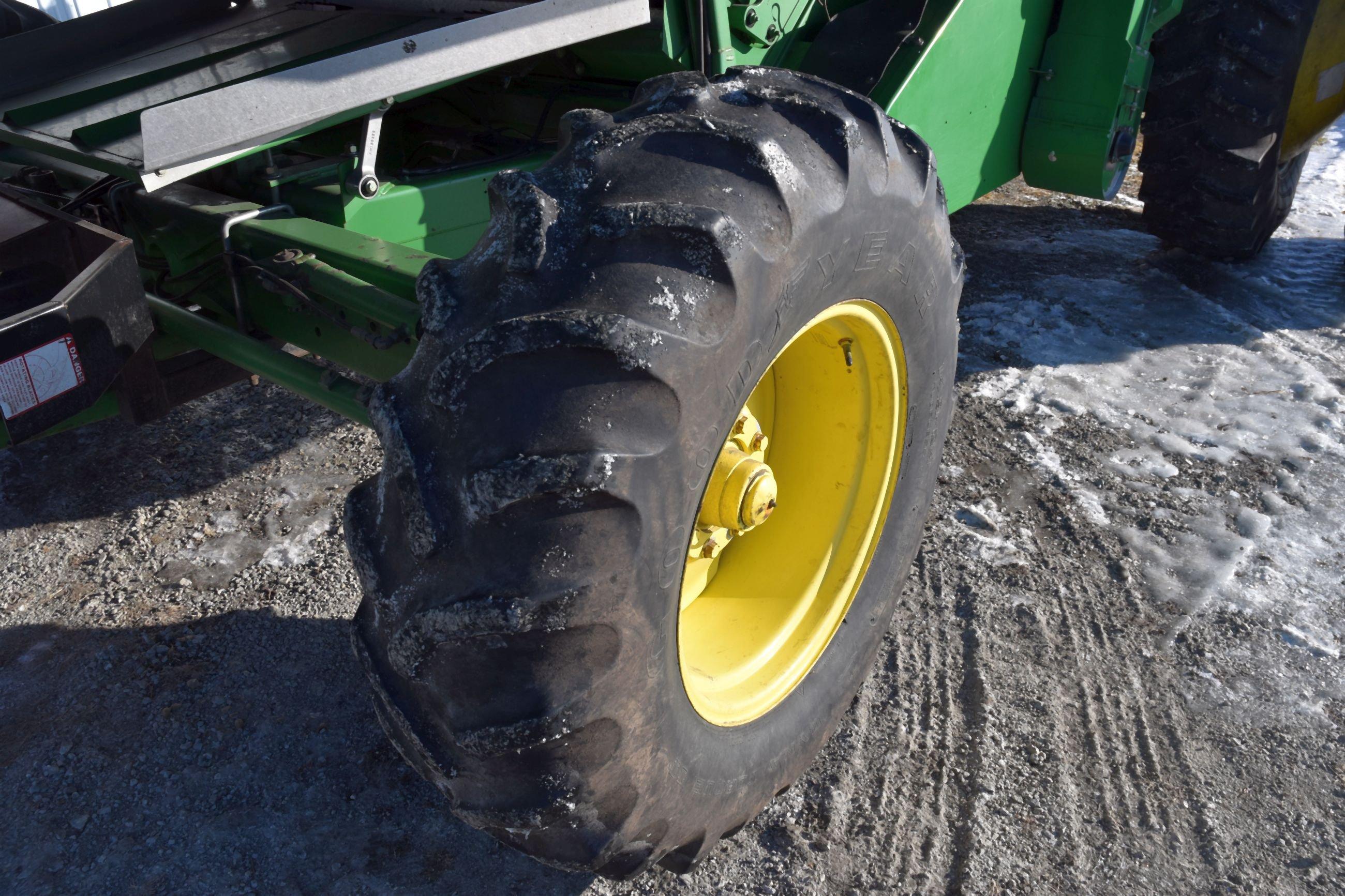 1999 John Deere 9610 Maximizer Combine, 18.4x38 Duals At 70%, 4266 Engine Hours, 2768 Separator Hour