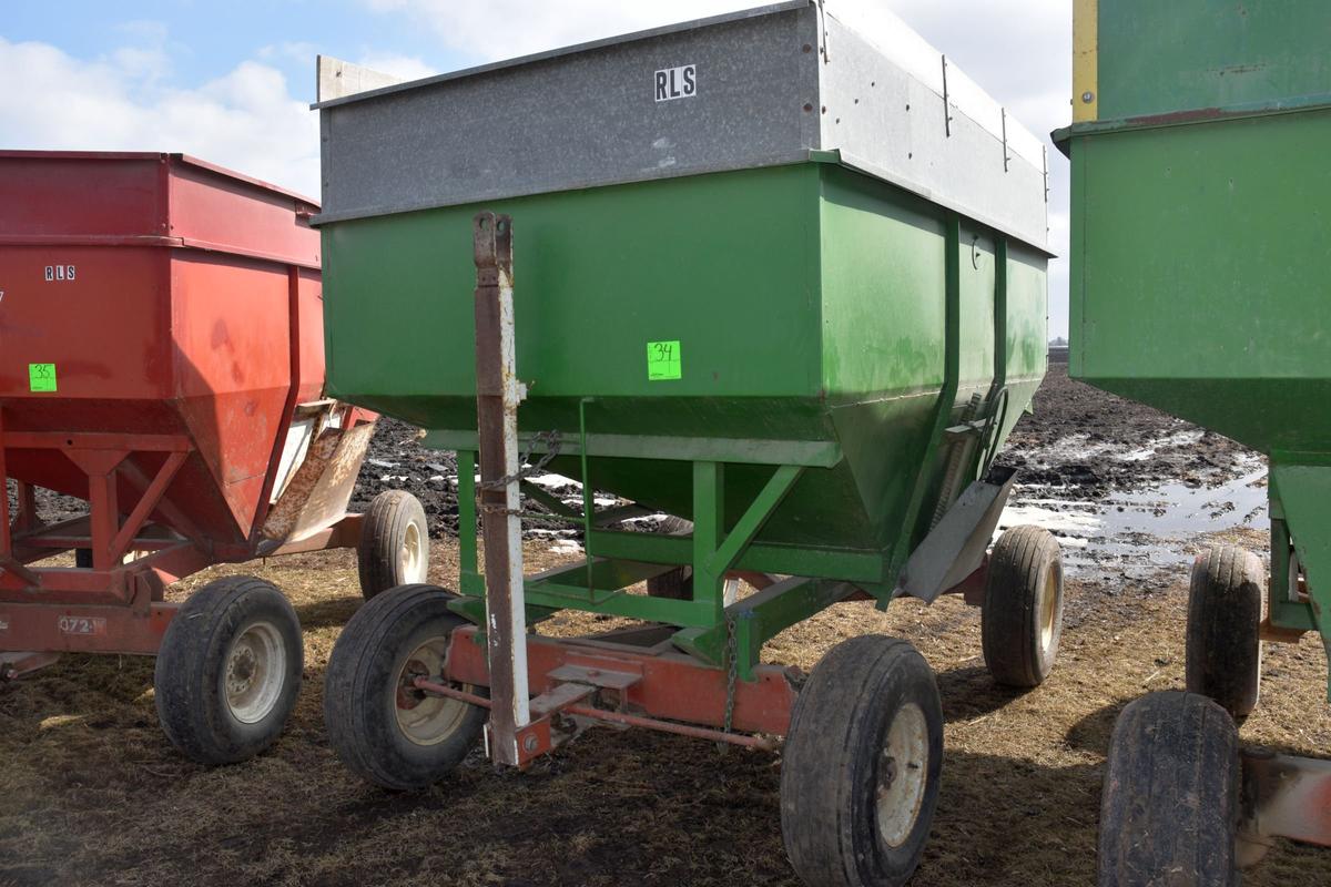 Dakon 250 Gravity Flow Wagon With 6 Ton Running Gear