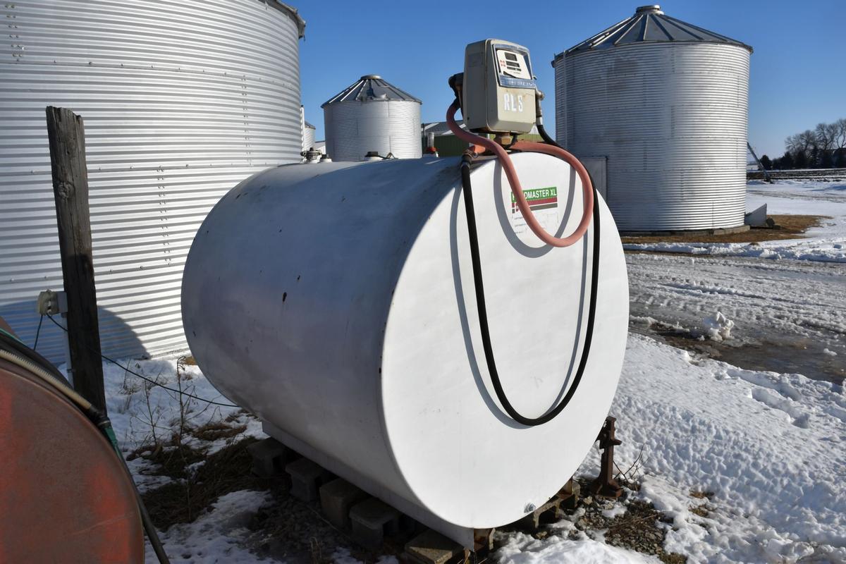 1000 Gallon Fuel Tank With Electric Pump