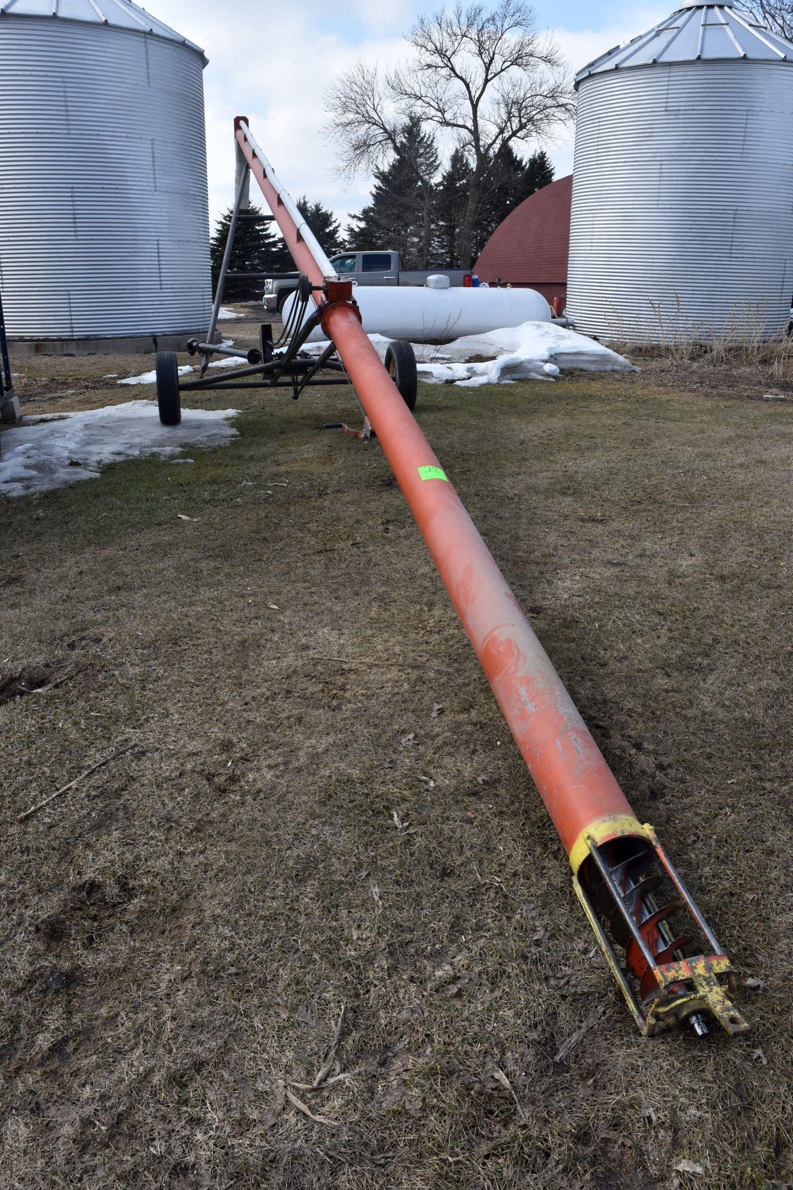 Brandt 6"x40' Elecrtic Motor Drive Auger, No Motor