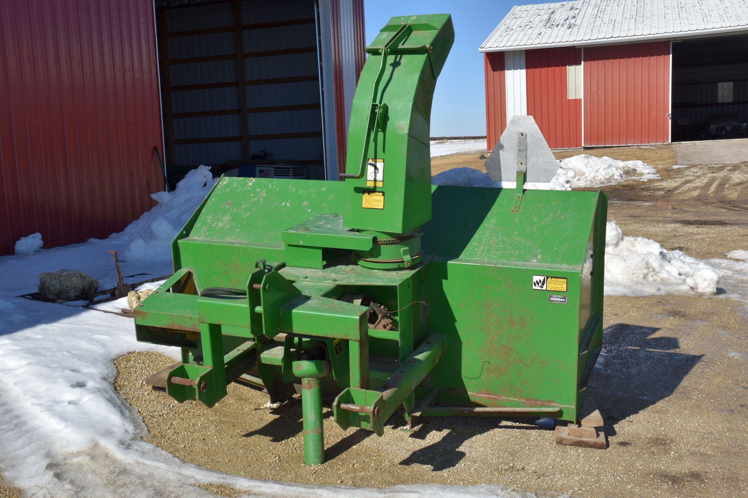 John Deere 686 Snow Blower, 3pt., 540PTO