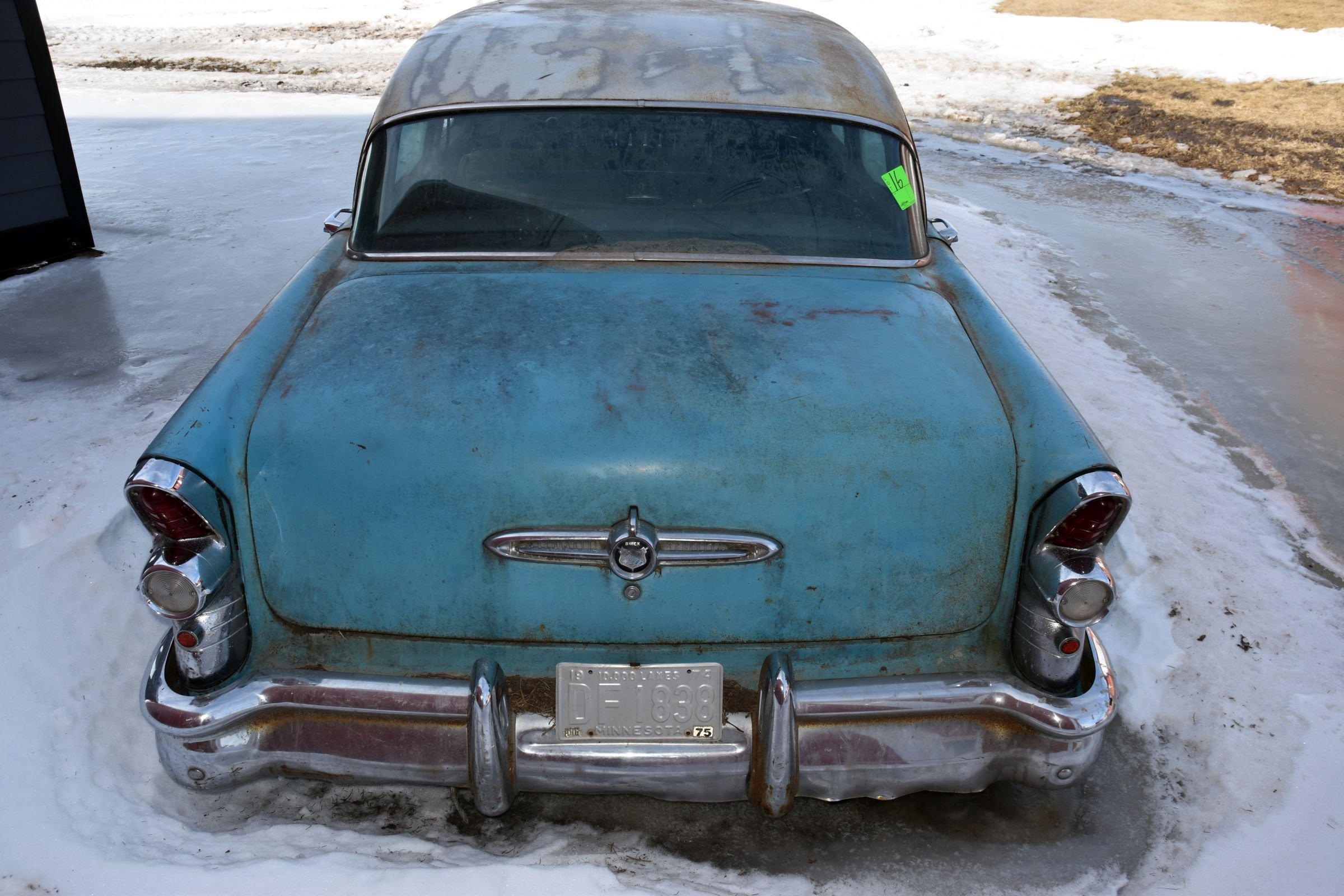 1955 Buick Special 4 Door Hard Top, For Parts