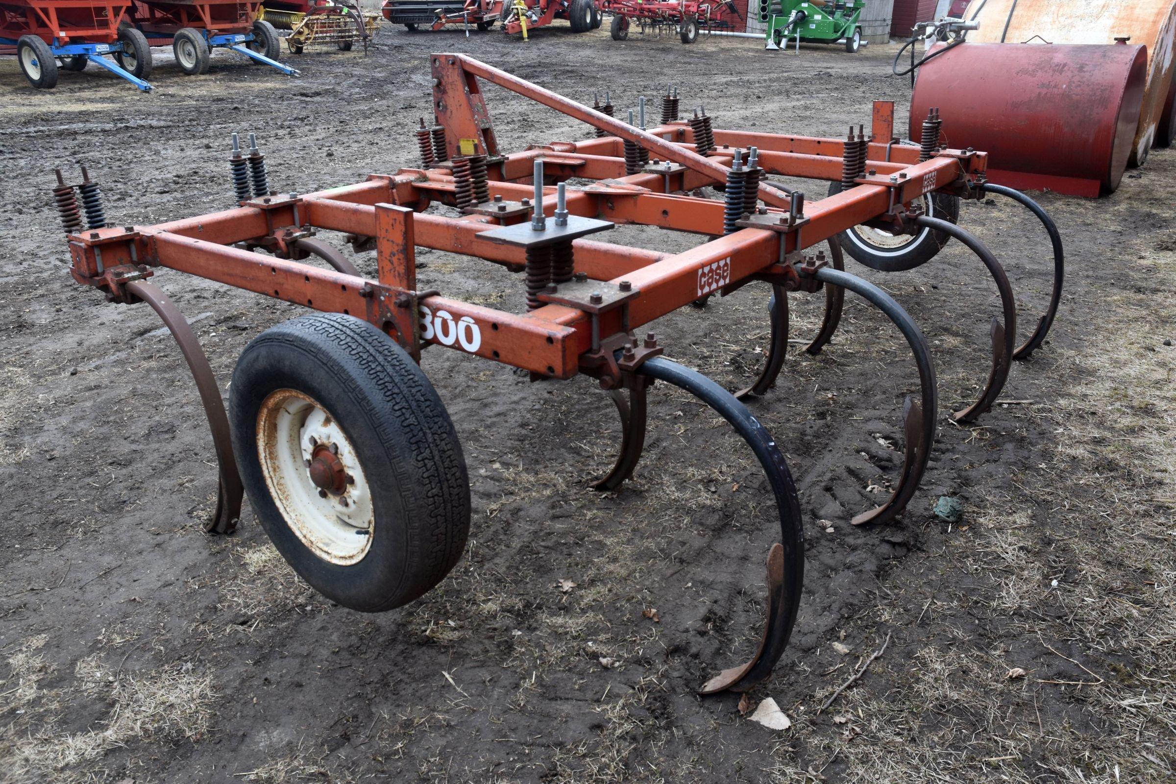 Case 1800 3pt. Chisel Plow, 12 Shank, 11’ Width