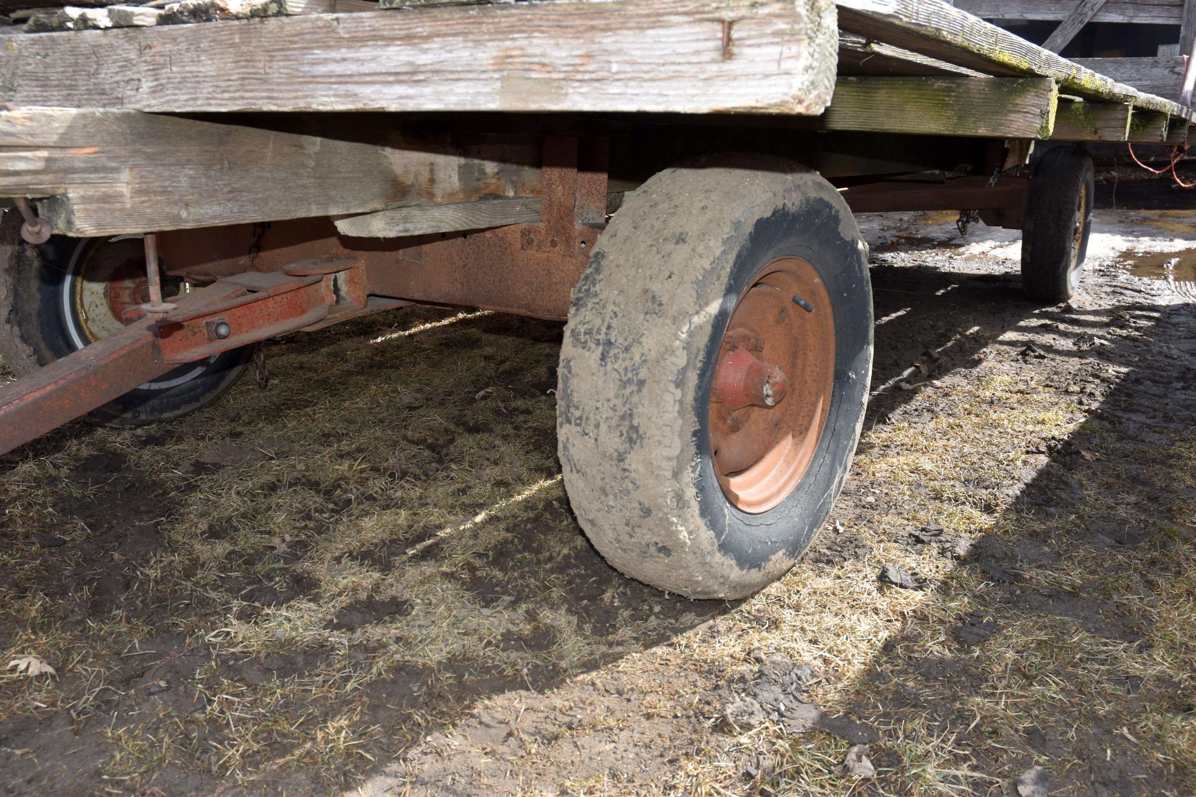 14'x8' Flatbed Wagon On Running Gear