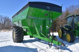 2012 Brent 1082 Grain Cart, 900-60-32 Tires, Roll Tarp, Backup Camera, Scale, 1000 PTO, Hyd. Spout,