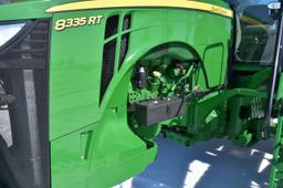 2011 John Deere 8335RT, 2545 Hours, 18” Tracks 80%, Wide Stance, IVT, 16/4 Speed, 1000 PTO, 3pt., 5