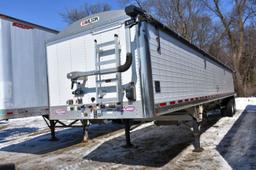 2016 Wilson Model DWH-500 Grain Hopper Trailer, 41’ x 66” x 96”, Shur-Lok Electric Remote Roll Tarp,