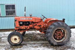 Allis Chalmers D14 Tractor, Wide Front, Good Tires, Wheel Weights, 14.9x26 Rubber, 3 pt. Snap Couple