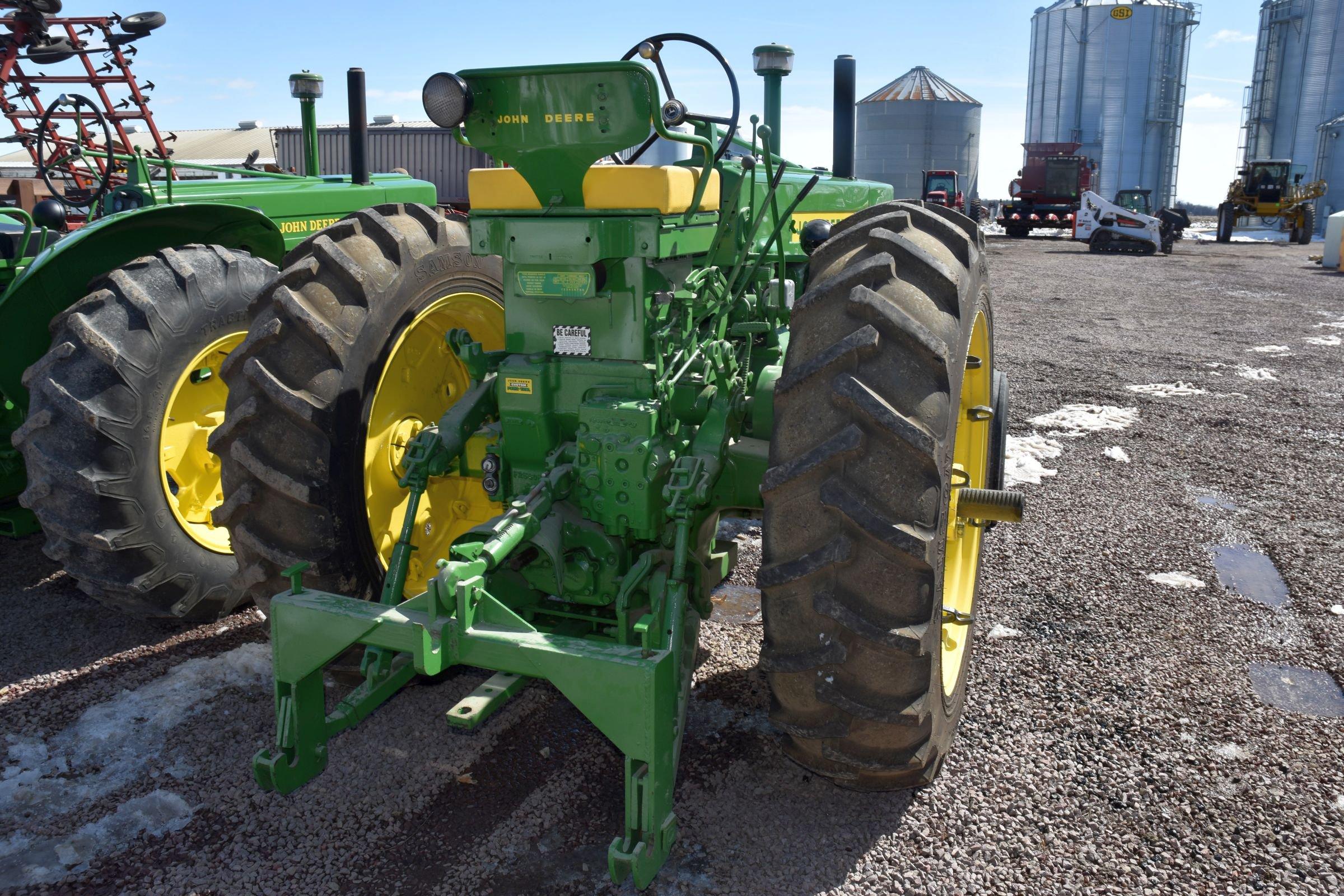 John Deere 720 Diesel Tractor, Pony Start, Fuel Line To Pony Motor Leaks, 3pt. With Quick Hitch, 540