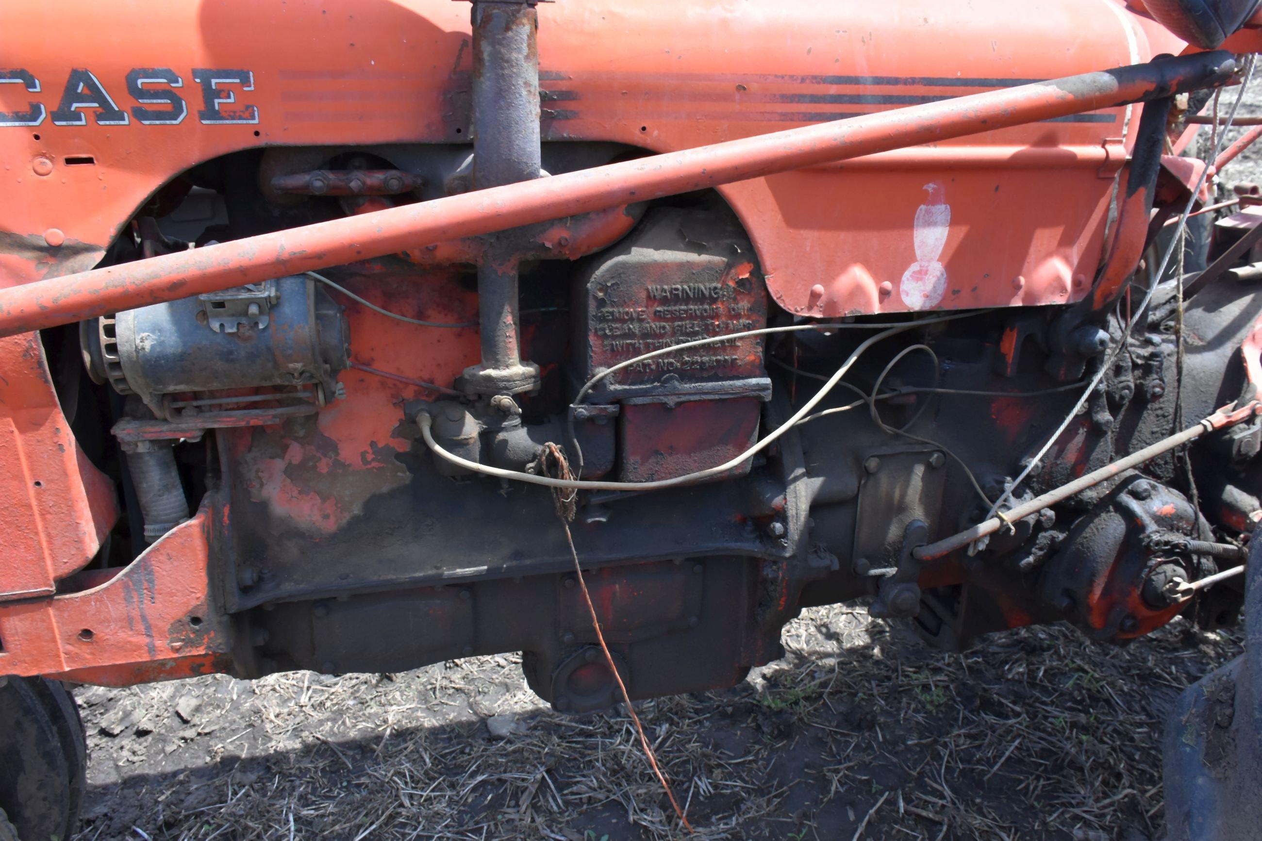 Case DC Tractor, Narrow Front, With Fenders, Not Running, Motor Was Free A Few Years Ago, SN: 316981