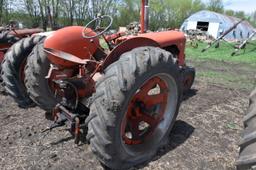 Case DC Tractor, Narrow Front, With Fenders, Not Running, Motor Was Free A Few Years Ago, SN: 316981