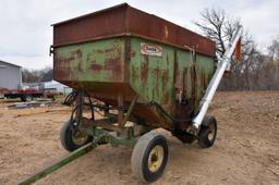 Dakon 175 Bushel Gravity Flow Box With Poly Auger