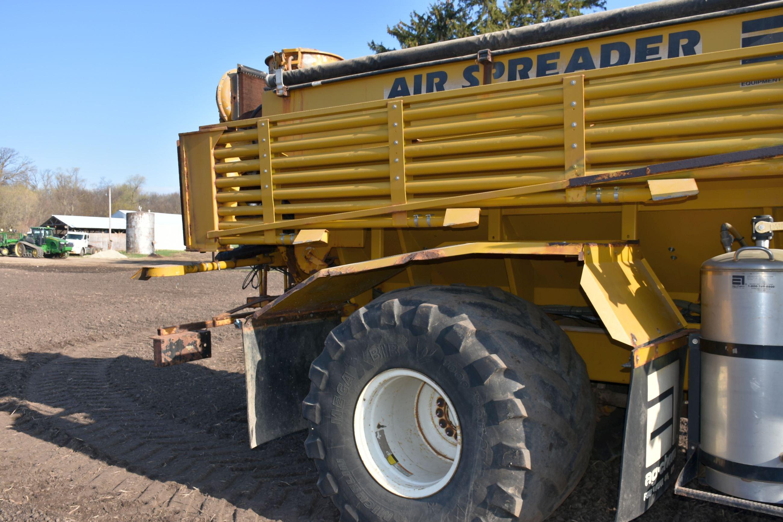 Terra Gator 8103 Air Spreader, 3998 Hours, Air Spreader Box, Roll Tarp, 70’ Booms, Trimble Guidance