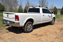 2016 Dodge Ram 2500, 4 Door, 4x4, Long Box, Laramie Package, Leather, Drop Down Running Boards, 37,9