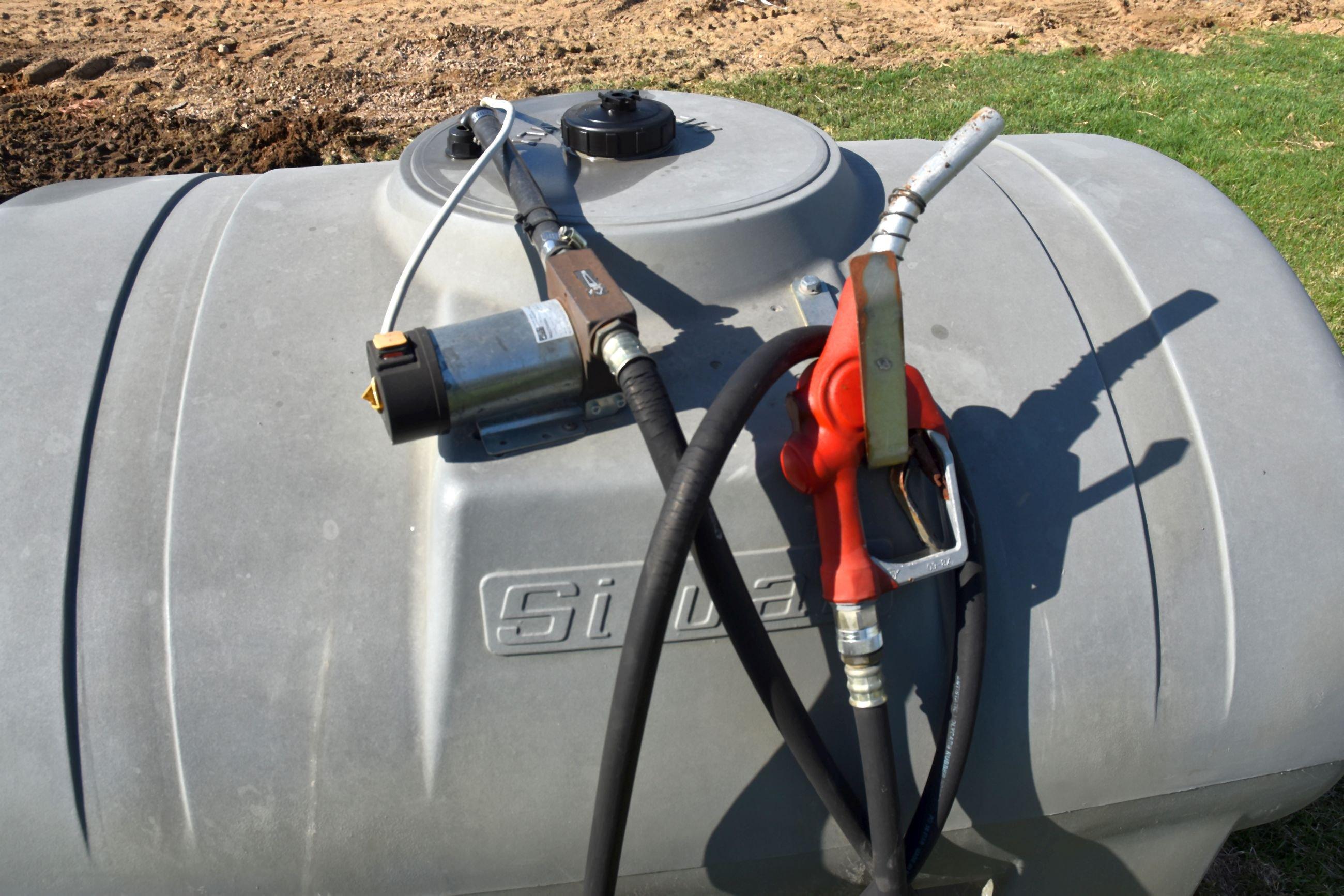 250 Gallon Fuel Tank With Pump