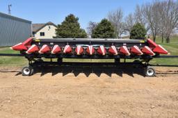 2007 Drago 812TR Corn Head, 12 Row 20”, Chopping Head, Insight Headsight, CIH Hookups