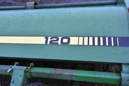 John Deere 120 Stalk Shredder, 20’, 1000 PTO, Sn: X001136