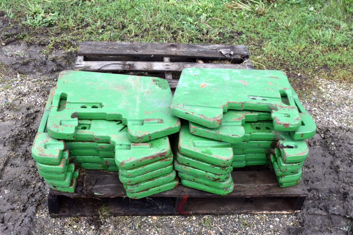 13 John Deere Suitcase Weights, Selling 13 x $