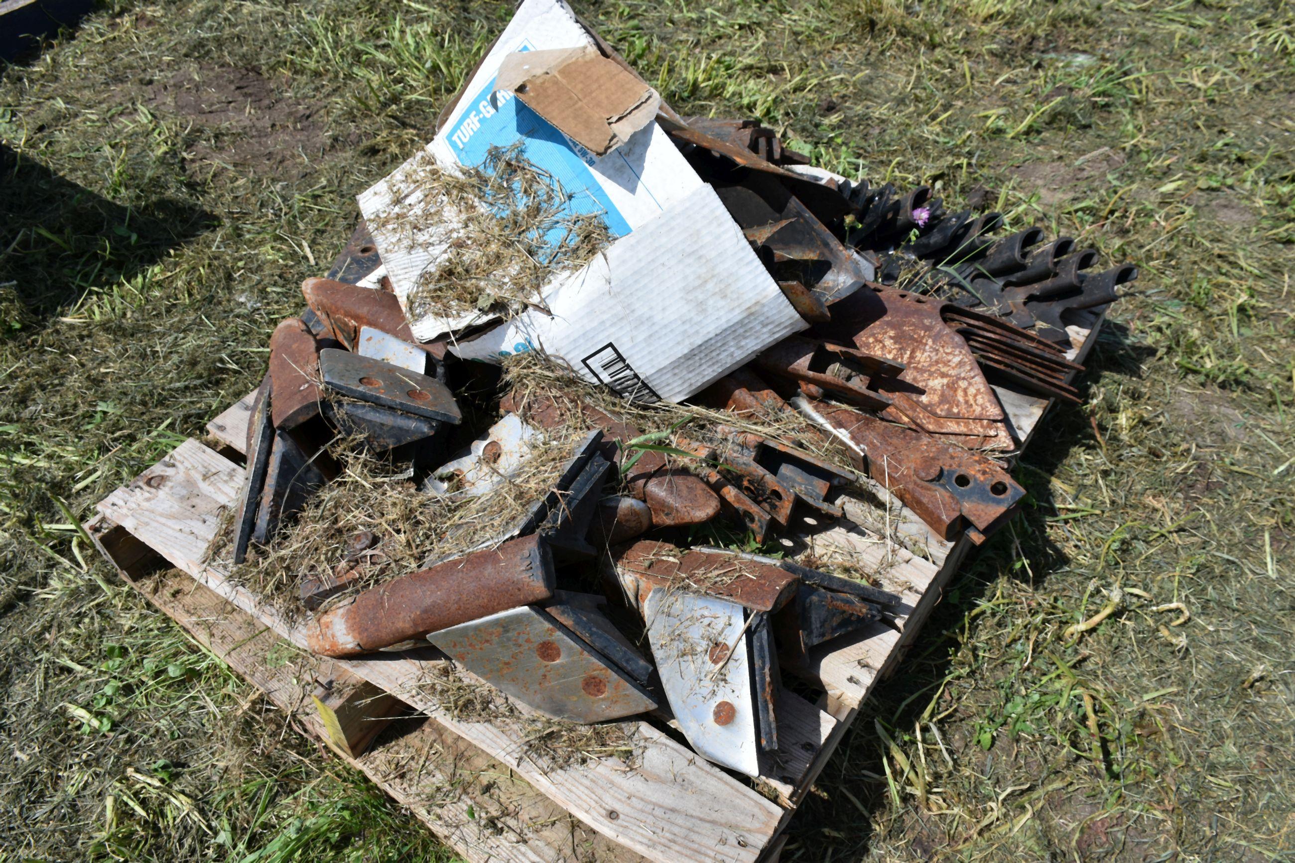 Pallet Of Ripper Teeth & Sweeps