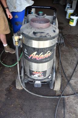 Alladin Model 12-325EL Hot Water Pressure Washer 2500 PSI Single Phase, 3 GPM, 230 Volt, 269,000BTU