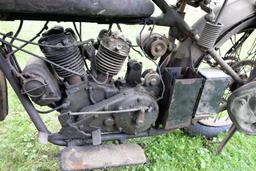 1924 Indian Scout 37, Good Original Condition, Engine Number 4000259, Maybe missing some parts