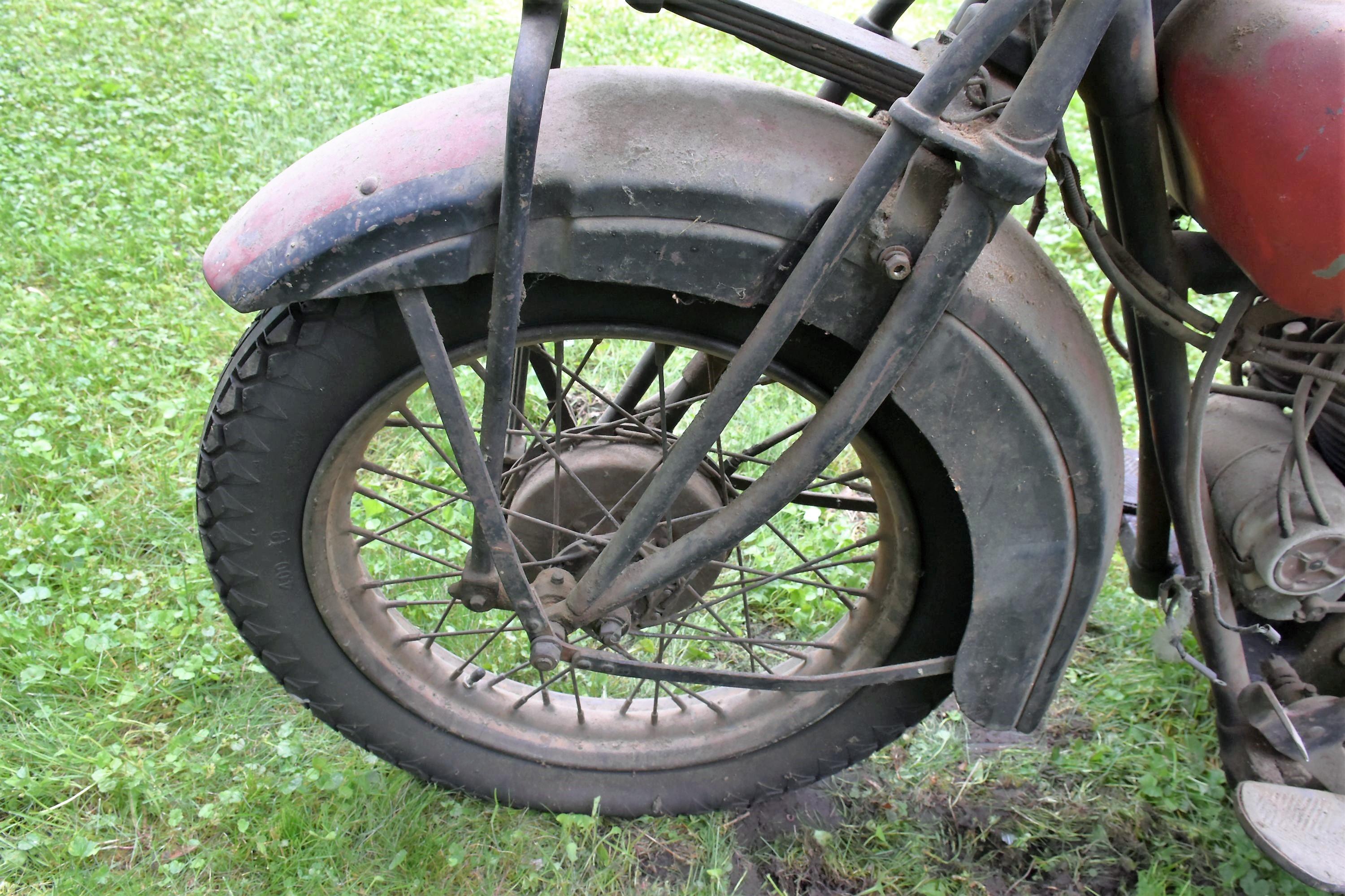 1930 Indian Scout 45, Good Original Condition, Engine Number EGP2857, SN; GP1101, Maybe missing some