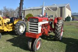 Farmall 340, Narrow Front, Row Crop, Gas, Fenders, Base Weight Bracket, Sun Umbrella, SN: 2479SY