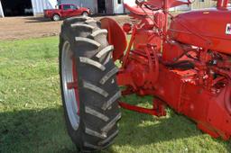 Farmall Super MTA Wide Front, Clam Shell Fenders, Fast Hitch, New Tires, SN: 65517-S