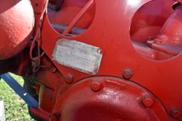 Farmall Super AV High Crop, With 1 Row Mounted Cultivator, Belt Pulley, SN: 295-632