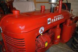 Farmall Super A, New Tires, Fenders, Belt Pulley, Auxiliary Hydraulic, Wheel Weights, SN: FA11542