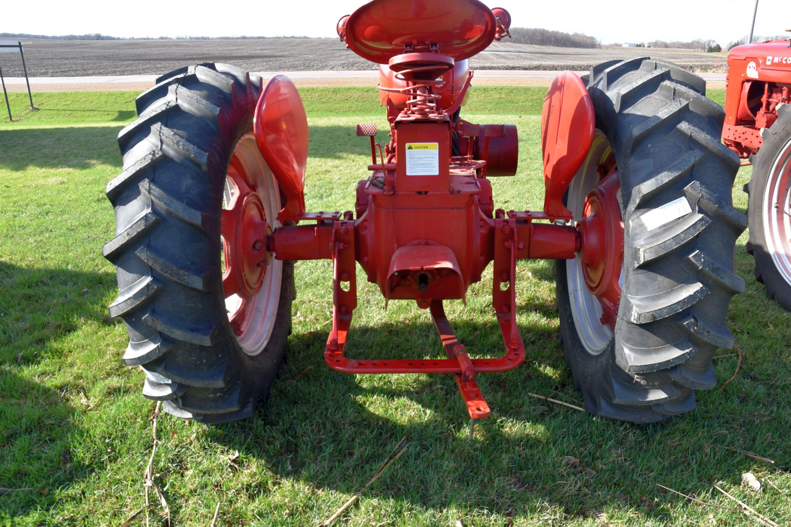 1953 Farmall Super M, Narrow Front, New Tires, Belt Pulley, SN: F34193J