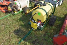 50 Gallon Pull Type Sprayer, Gas Engine