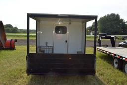 2015 Shopbuilt Concession Trailer, Stainless  Steel Sink & Prep Table, A/C, Right Hand Serve Window,