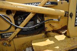 Magnatrac Hydro 5000 Mini Backhoe/Loader, 4'  Hyd. Bucket, 54" Push Blade, 9" Track Pads,  2' Backho