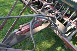 Oliver Superior Grain Drill, 11’ x 6”, Grass Seeder, Rubber High Wheels, Hydraulic Lift, Press Wheel