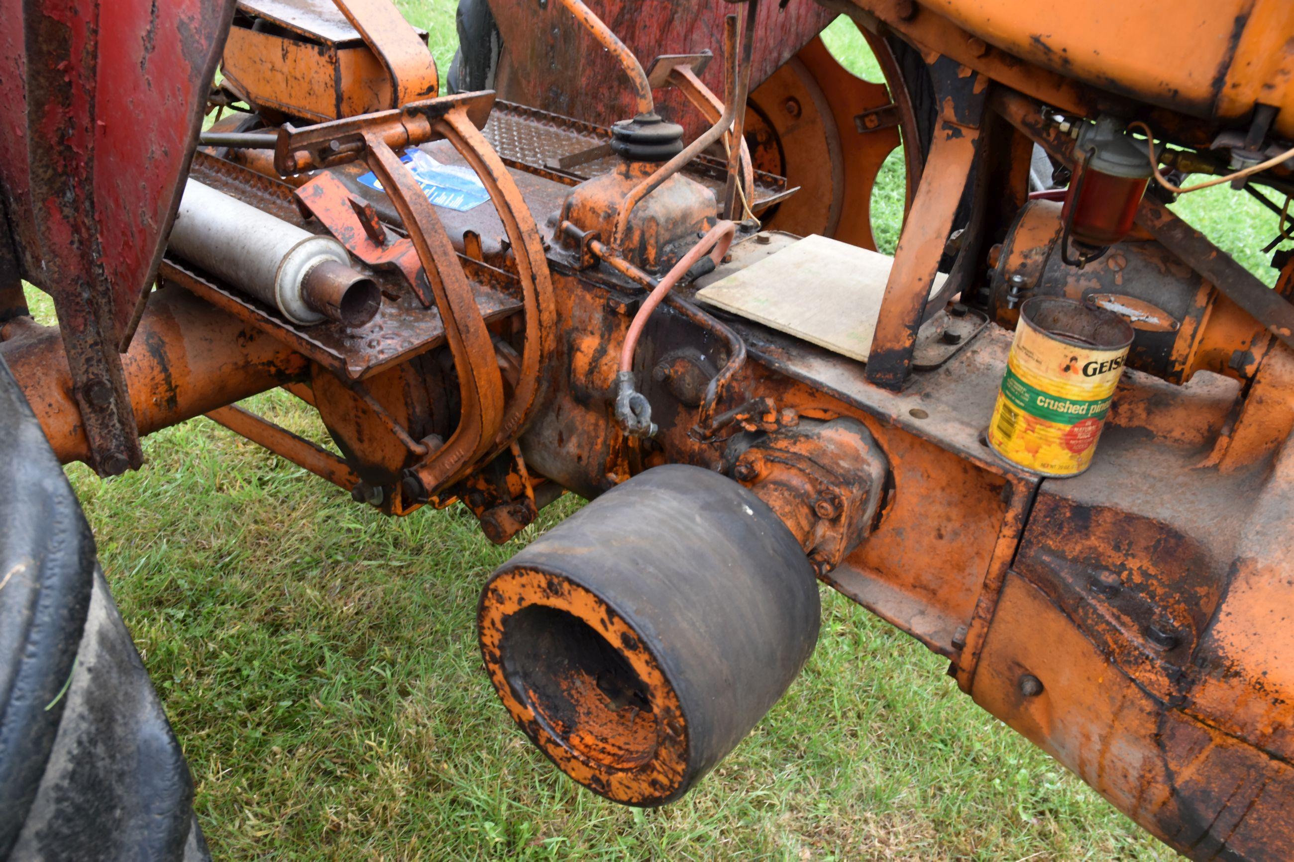 Coop, Narrow Front, 540 PTO, Fenders, 10-38 Rear Rubber, Gas Engine, Belt Pulley, Very Complete, Non