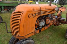 Coop, Narrow Front, 540 PTO, Fenders, 10-38 Rear Rubber, Gas Engine, Belt Pulley, Very Complete, Non