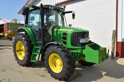 2011 John Deere 6430 Premium MFWD, 3pt, PTO, 3 Hydraulic, 704 Actual Hours, Full Cab, IVT, Left Hand