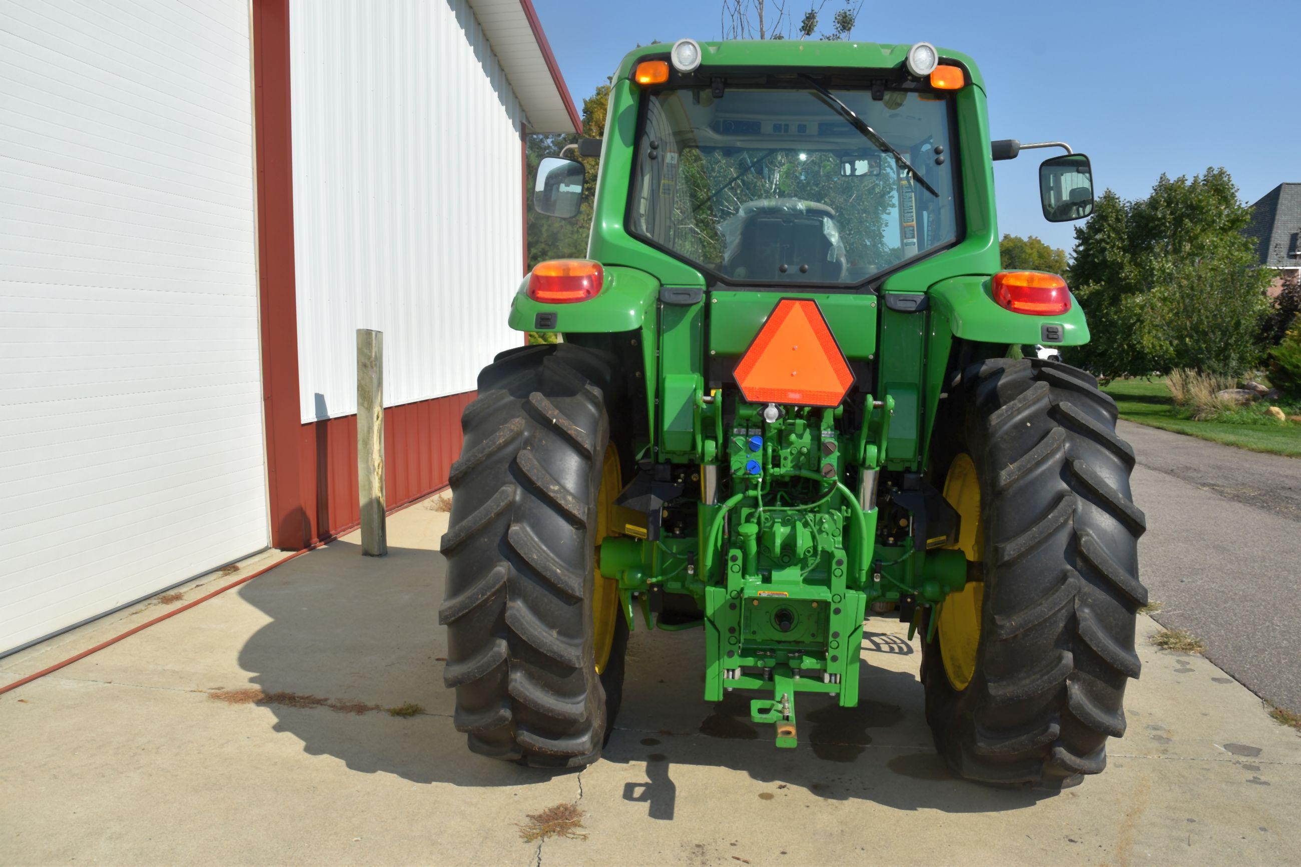 2011 John Deere 6430 Premium MFWD, 3pt, PTO, 3 Hydraulic, 704 Actual Hours, Full Cab, IVT, Left Hand