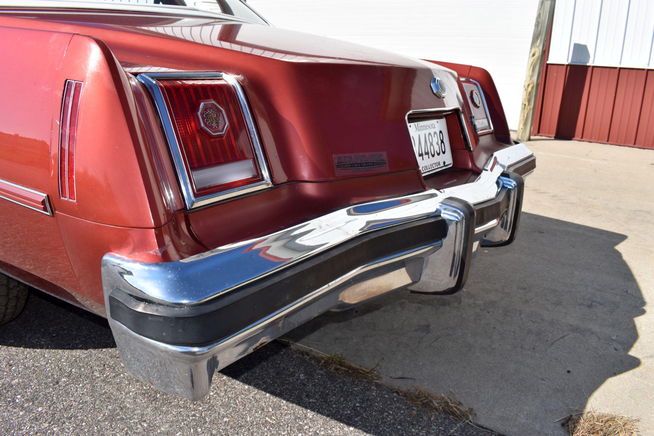 1977 Pontiac Grand Prix, 2 Door Hard Top, 35,103 Actual Miles, Excellent Original Condition, 301 V8,