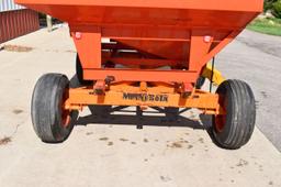 J&M 175 Bu. Gravity Flow Wagon With MN Rugged 8 Ton Running Gear