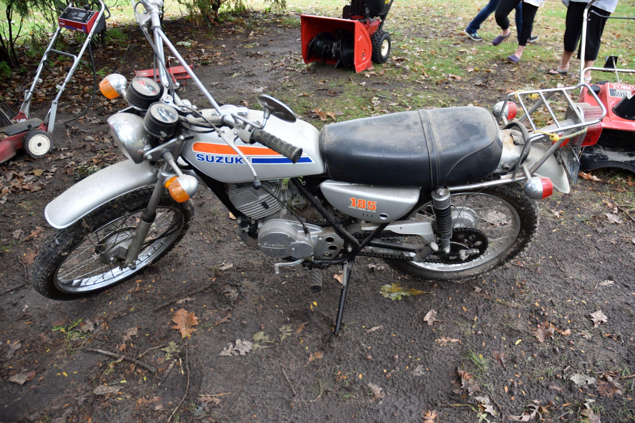 1974 Suzuki, TS185 Motorcycle, One Owner
