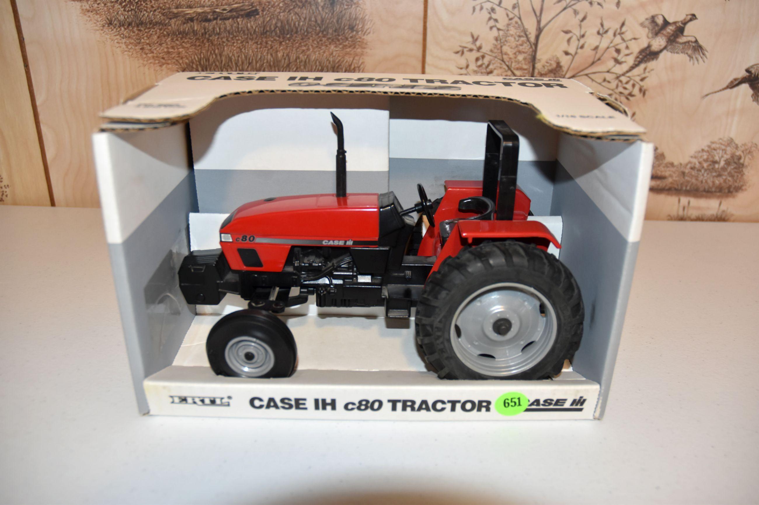 Ertl Case IH C80, 1/16th Scale, With Box