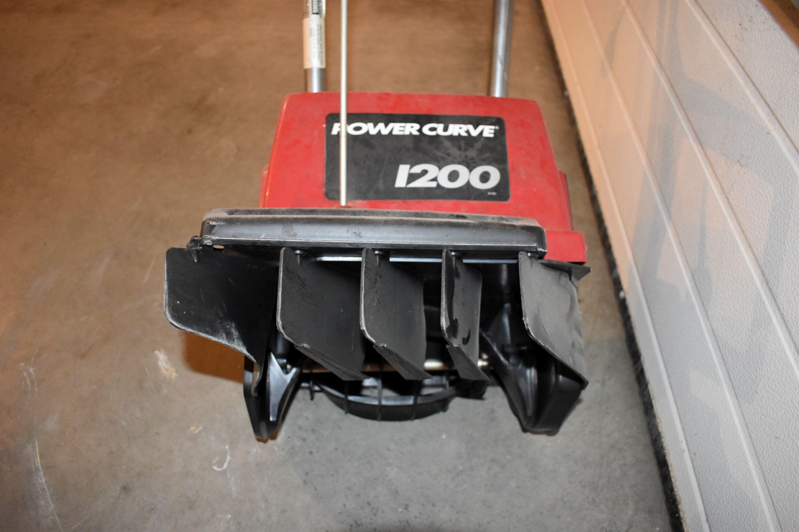 Toro Powercurve 1200 Electric Snowblower, Works, Pickup Only