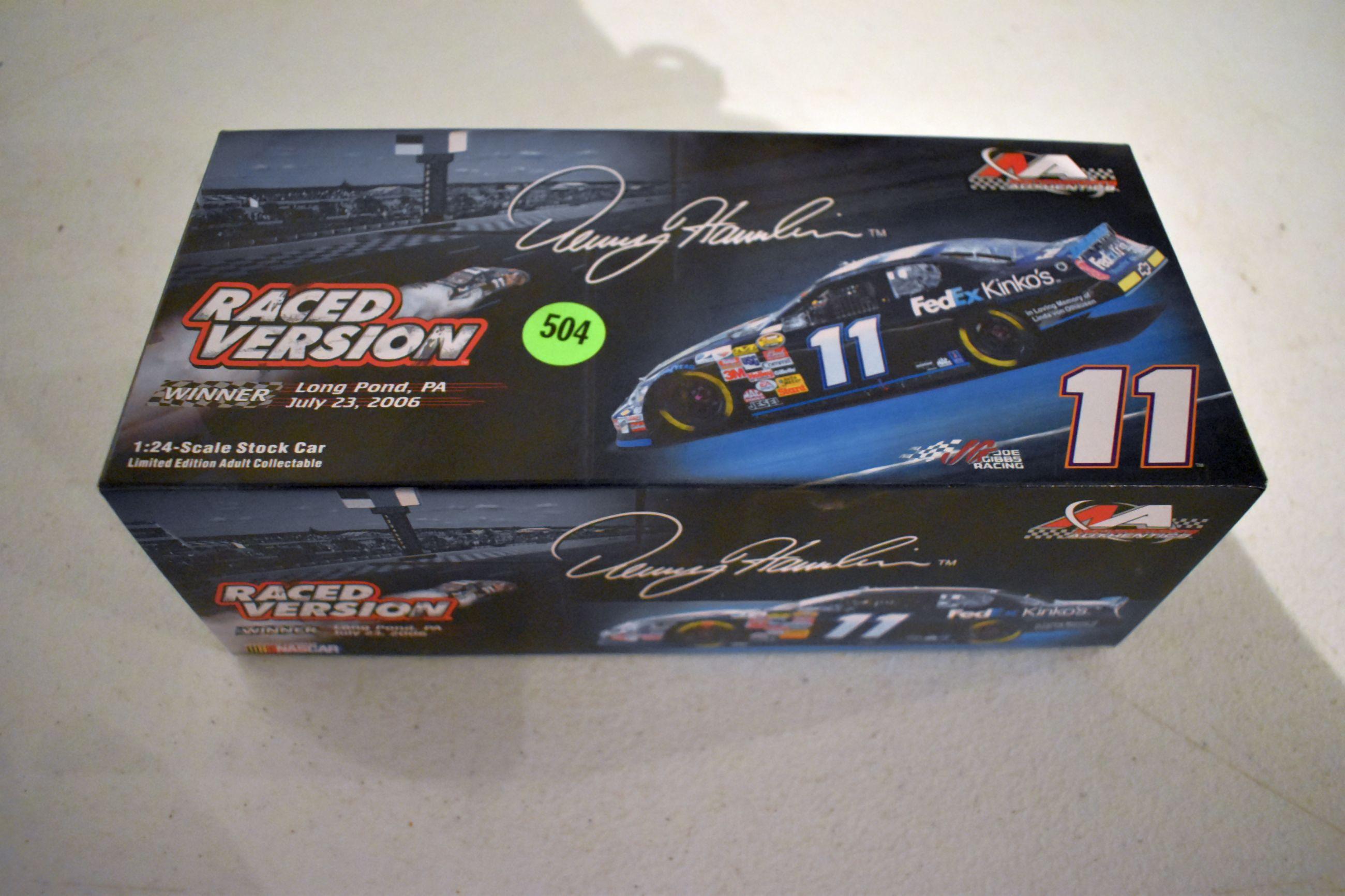 Motor Sports Authentics, Denny Hamlin No.11 Fedex Kinko's/Pocono Raced Win, 2006 Monte Carlo SS, 1 O