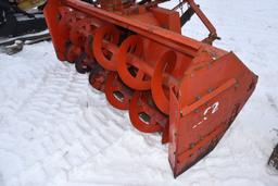 Inland 92" Snow Blower, Hydraulic Spout,  540PTO, 3pt.