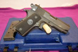 Colt M1991A1 Compact 1911 Semi Automatic Pistol, Colt 45 Auto, 2 Magazines, With Hardcase, SN: CP216