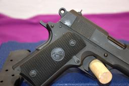 Colt M1991A1 Compact 1911 Semi Automatic Pistol, Colt 45 Auto, 2 Magazines, With Hardcase, SN: CP216