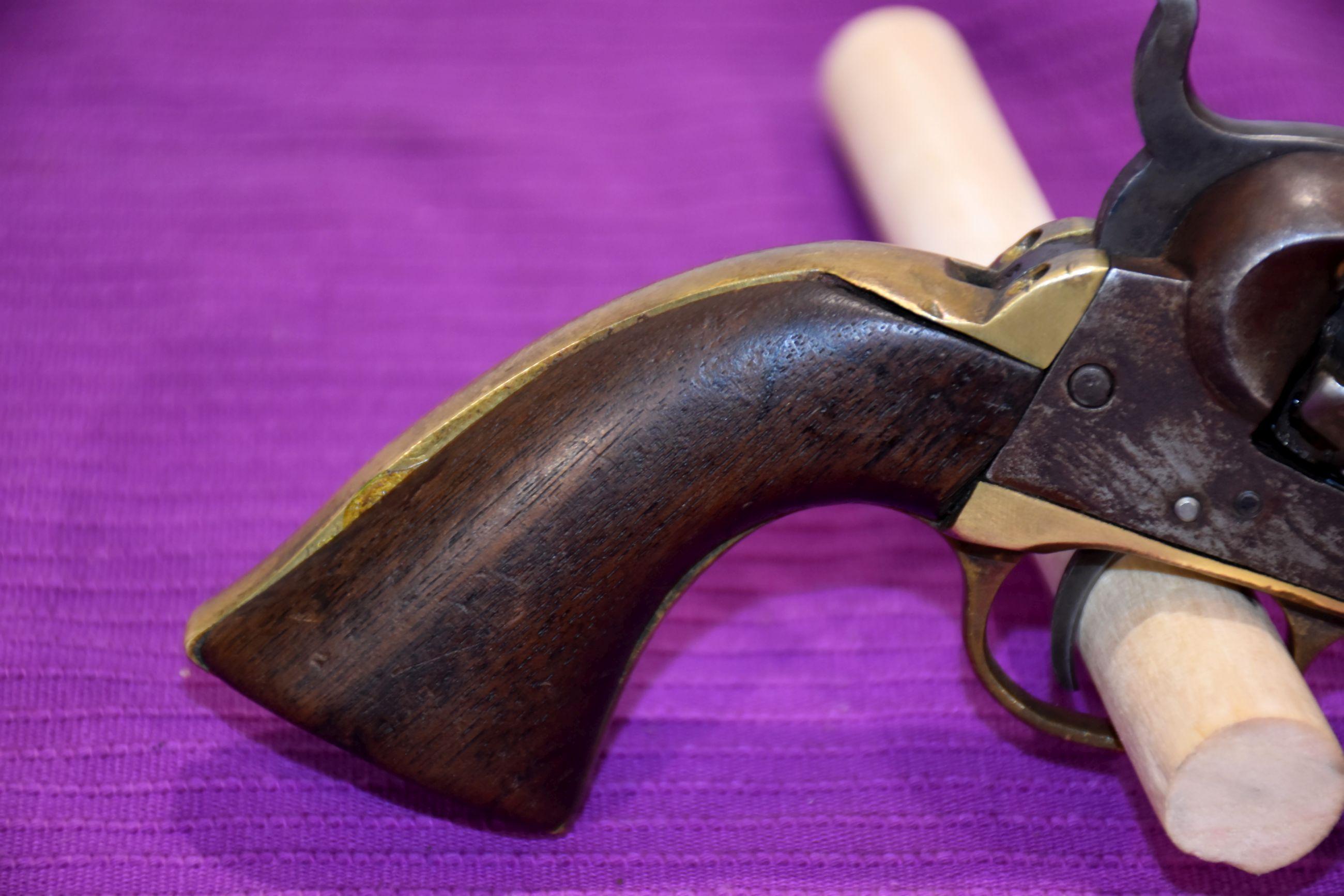 Colt 1849 Pocket pistol in .31 Cap & Ball. SN: 289068, Made in 1866 Good Antique Condition. This Col